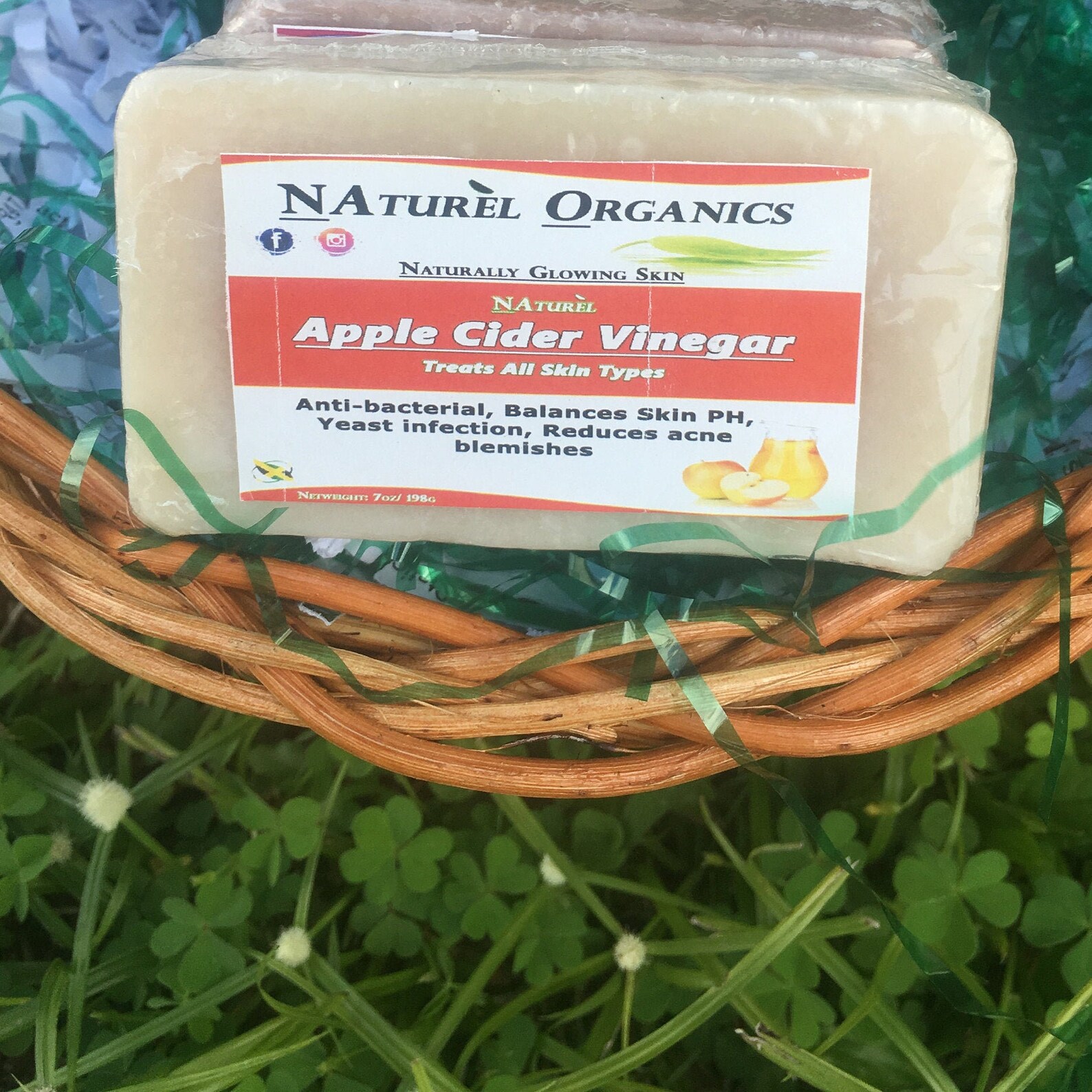 Apple Cider Vinegar soap Antibacterial Soap Acne Vegan Etsy