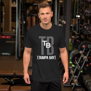Tampa Bay Casual T-Shirt, TB Tampa Bay Sports, Tampa Beaches
