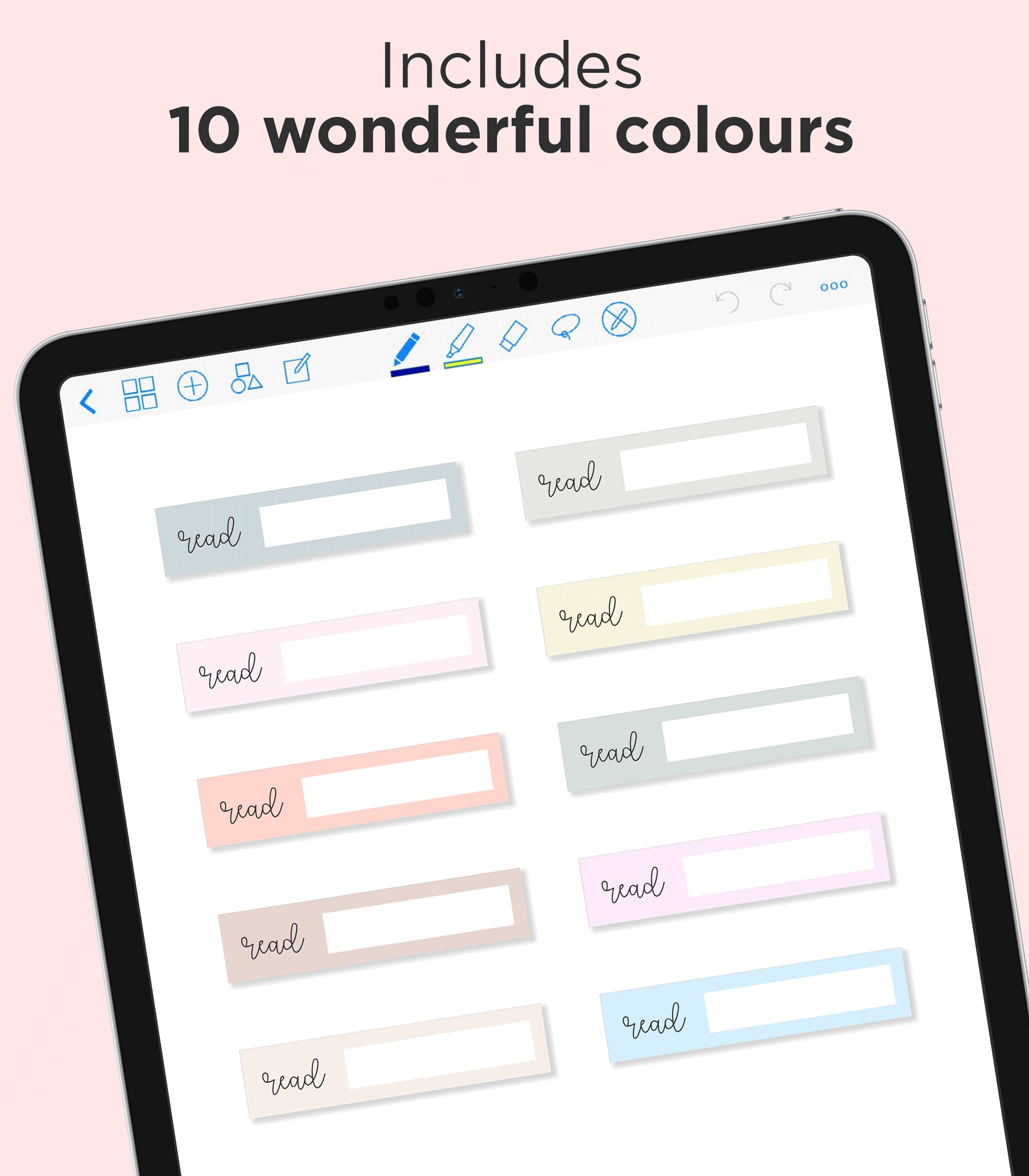 Student Planner Stickers, Student Digital Stickers for Goodnotes ...