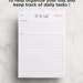 Minimalist to Do List Printable, Half Letter A4 A5 Planner Inserts - Etsy