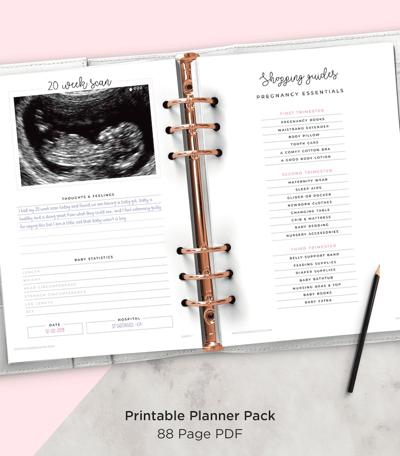 Ultimate Pregnancy Journal Printable Pregnancy Journal - Etsy