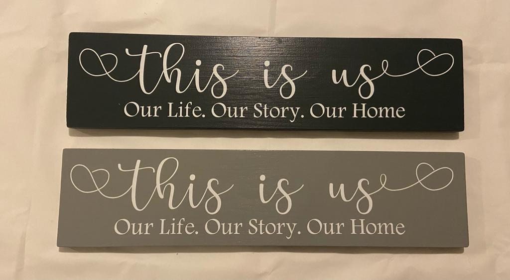 This is us handmade wooden wall plaque Etsy
