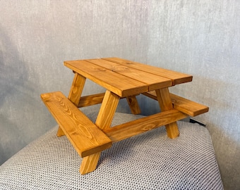 Afternoon Tea Mini Picnic Bench/Table Cake Stand