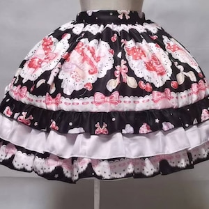 Sweet Cherry, Lolita Skirt, Custom Dress, Sweet Lolita image 2