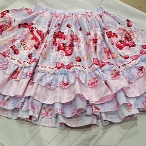 Sweet Cherry, Lolita Skirt, Custom Dress, Sweet Lolita image 4