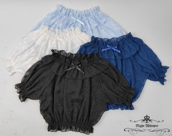 Ready-to-Ship, Plus Size Starry Blouse, Plus Size Lolita Blouse