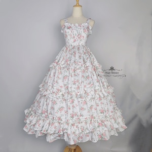 Elegant Classic Rose lolita dress, retro dress, Tea Party Dress, night whisper design