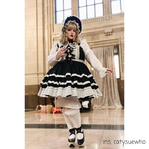 Ready to Ship, Classic Lolita Dress, Baby Doll Dress, Tiered Ready to Ship, Classic Lolita Dress, Baby Doll Dress, Tiered
