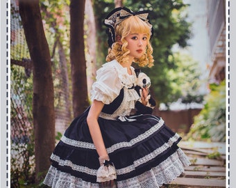 Ready to Ship, Classic Lolita Dress, Baby Doll Dress, Tiered Ready to Ship, Classic Lolita Dress, Baby Doll Dress, Tiered