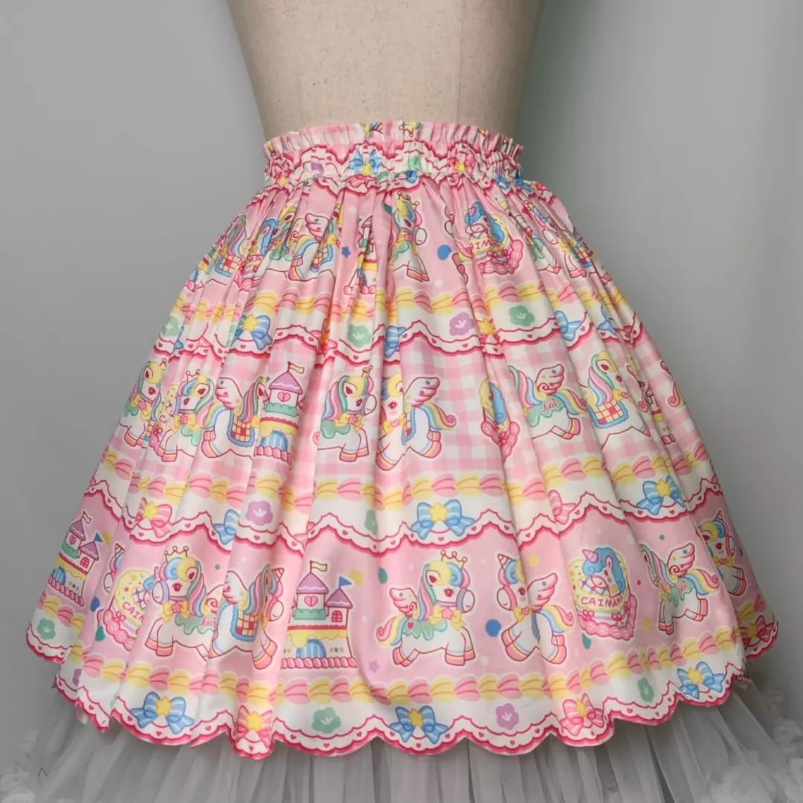 Ready-to-ship Sugarland Alicorn Unicorn Print Skirt Unicorn - Etsy