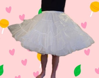 23.6" (60cm) length, Super Puffy, 4 layers petticoat