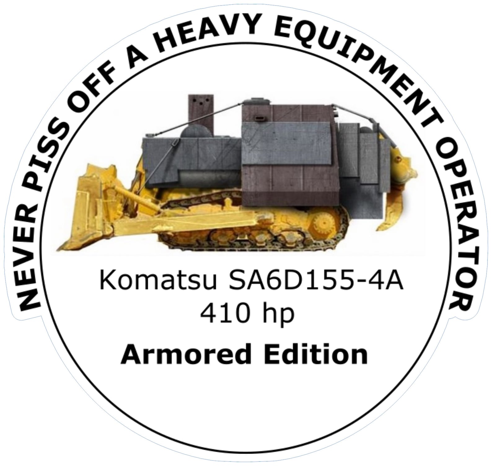 Heavy Equipment Operator Killdozer Sticker Etsy