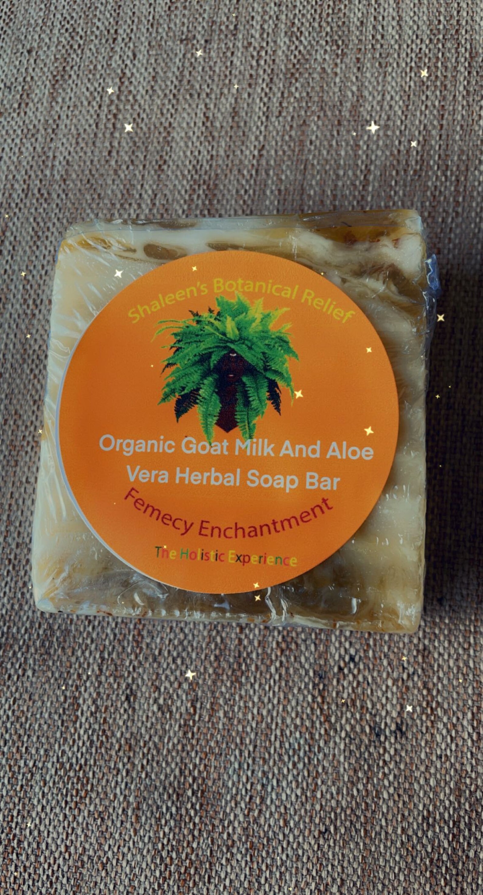 Organic Goat Milk And Aloe Vera Herbal Soap Bar Etsy