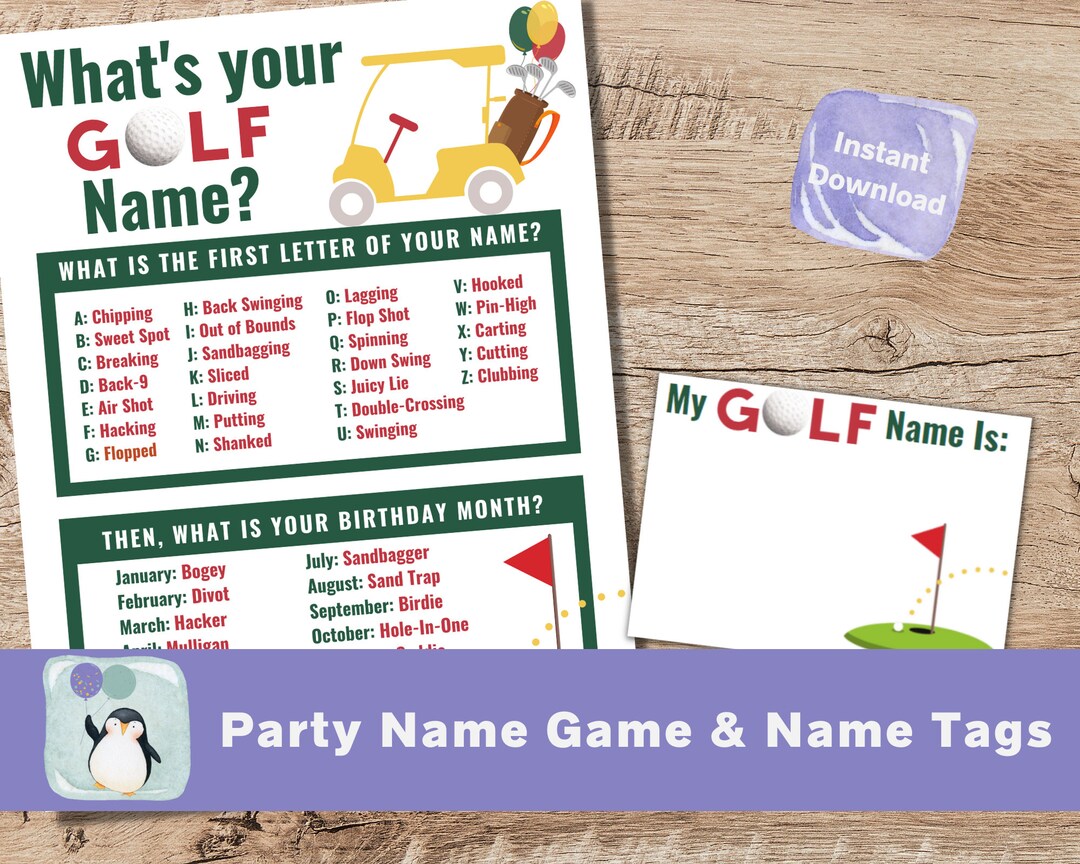 Golf Birthday Party Game Sports Party Game Sports Birthday Party Golf