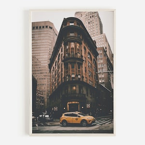 New York City Foto, Stadtstraßen Druck, Vintage New York City Poster, druckbare NYC Kunst, New York Architektur, NYC druckbare Wandkunst