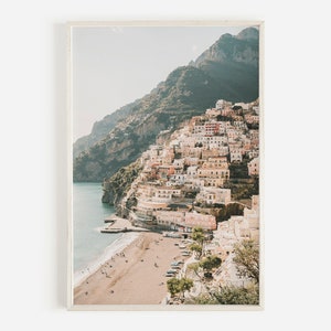 Positano Italy Prints, Amalfi Print Set, Set of 3 Prints, Amalfi Coast Wall Art, Positano Printable, Italy Poster Set, Boho Decor, 3 Prints image 6