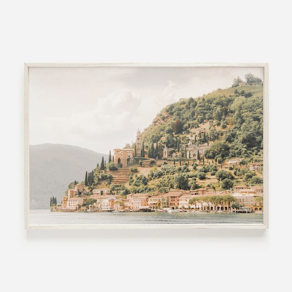 Lake Como Print | Italy Print | Italian Landscape | Italy Photography | Printable Art | Downloadable Print