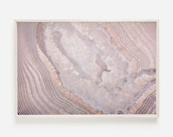 Geode Wall Art, Abstract Wall Art, Agate Print, Boho Wall Art, Pastel Printable Art, Downloadable Print, Printable Art