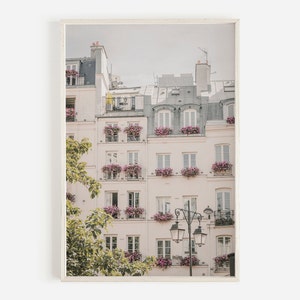 Paris Wall Art, Architecture Print, Paris Decor, Pastel Colors, Paris Aesthetic, France Photography