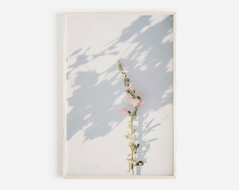 Floral Wall Art, Pastel Wall Art, Flower Prints, Downloadable Prints, Floral Art Print, Spring Floral Print
