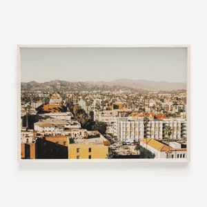 Los Angeles Print, California Landscape, City Streets, LA Cityscape, Los Angeles Wall Art, Los Angeles Photography, Boho California City Art