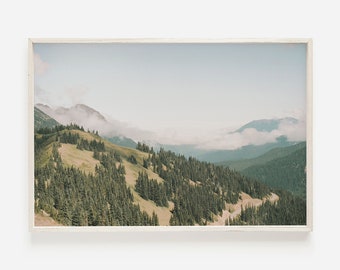 Rocky Mountain Print, Colorado Wall Art, Rustykalny wystrój domu, Fotografia krajobrazowa, Natura do druku