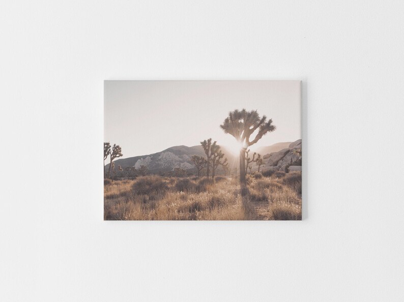 Joshua Tree Printable Joshua Tree Desert Modern Boho Wall | Etsy