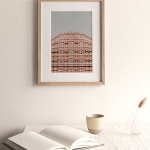 India Architecture Print, Boho Wall Art, Jaipur Print, India Photography, India Travel, Downloadable Print, Printable Art image 3