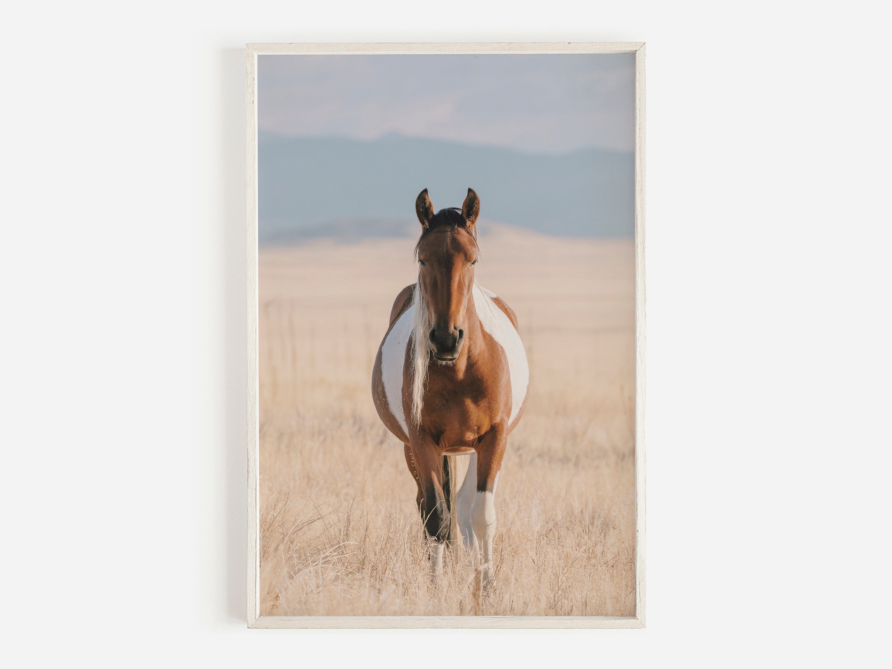 Western Horse Wall Art Wild Horse Print Cowboy Wall Art Etsy