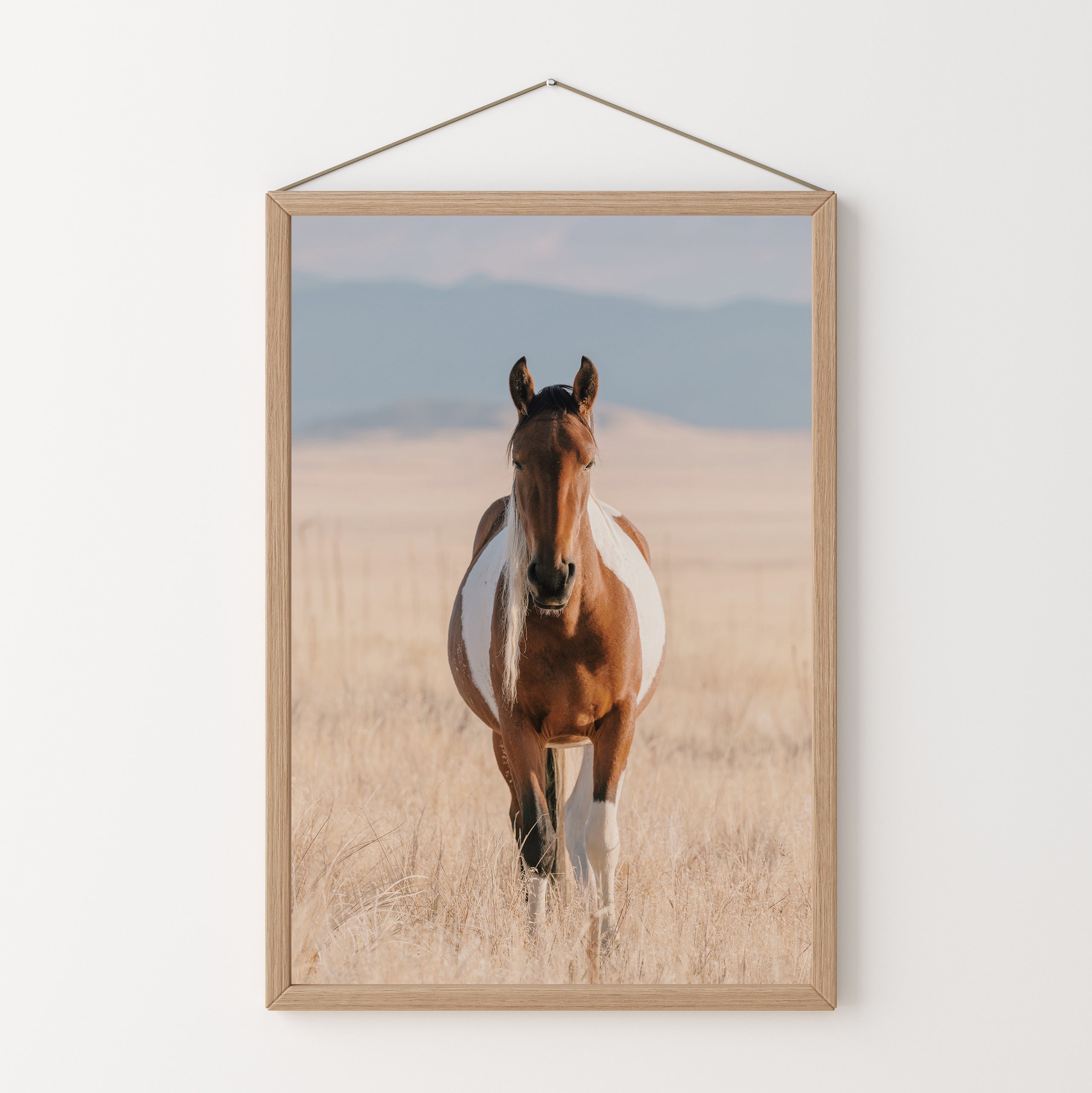 Western Horse Wall Art Wild Horse Print Cowboy Wall Art Etsy