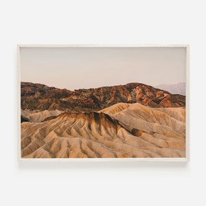 Death Valley Wall Art. California Desert Print, Death Valley Print, Desert Wall Art, Neutral Wall Art, Downloadable Print, Printable Art