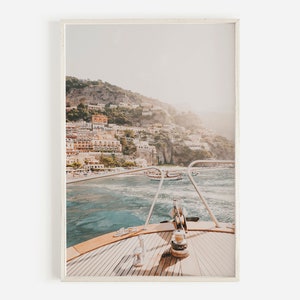Positano Italy Prints, Amalfi Print Set, Set of 3 Prints, Amalfi Coast Wall Art, Positano Printable, Italy Poster Set, Boho Decor, 3 Prints image 5
