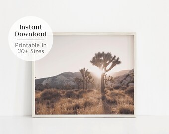 Joshua Tree Printable Photography - Etsy