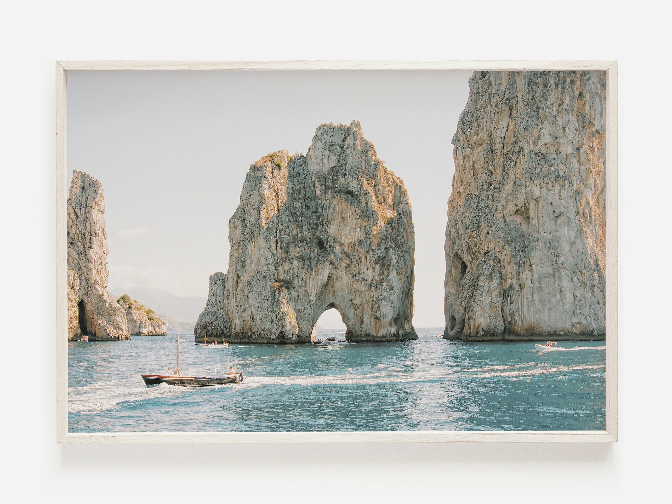 Faraglioni Rock Capri Italy Wall Art Amalfi Coast Italy Etsy