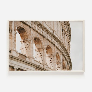 Italy Colosseum, Rome Italy Print, Amphitheatre Wall Art, Colosseum Photography, Rome Architecture, Italy Travel Print, Rome Landmark Art