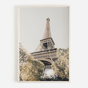 Eiffel Tower Print, Paris Wall Art, Printable Art, Paris Print, French Architecture, Downloadable Print