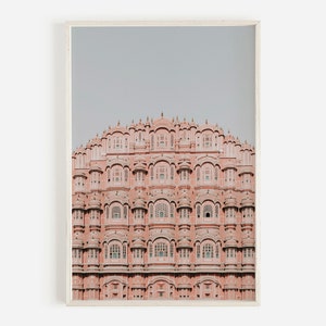 India Architecture Print, Boho Wall Art, Jaipur Print, India Photography, India Travel, Downloadable Print, Printable Art