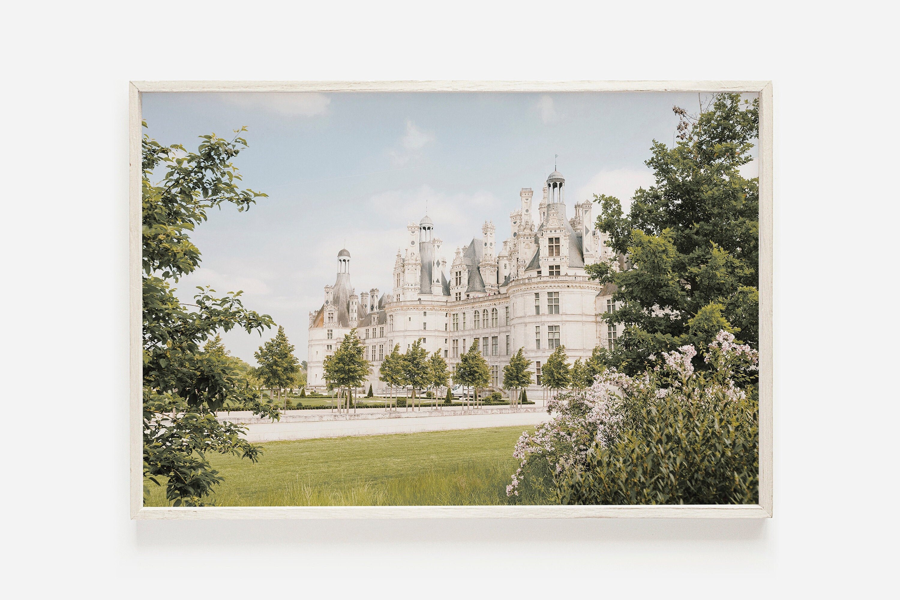 Chateau Chambord Print Chambord France Wall Art French Etsy UK