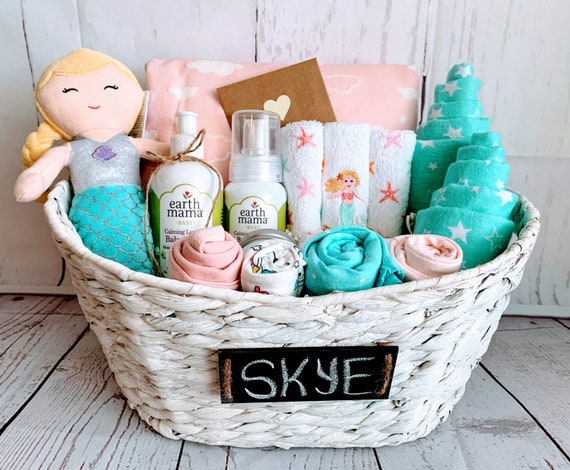 baby shower gift baskets for girl