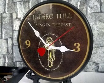 12 Inch Quartz Wall Clock Aqualung Thick As A Brick Free Priority Shipping Jethro Tull
