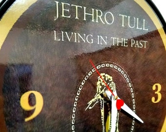 12 Inch Quartz Wall Clock Aqualung Thick As A Brick Free Priority Shipping Jethro Tull