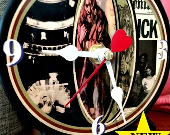 12 Inch Quartz Wall Clock Aqualung Thick As A Brick Free Priority Shipping Jethro Tull