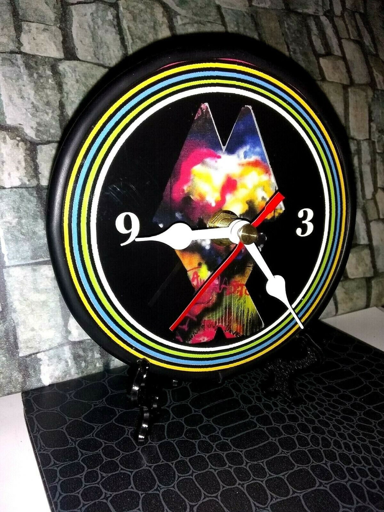 Coldplay Reloj de escritorio de cuarzo de 5 pulgadas / Etsy Coldplay Reloj de escritorio de cuarzo de 5 pulgadas / Etsy