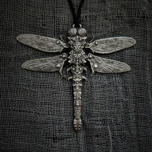 Dragonfly Scoop Pendant Necklace Charm