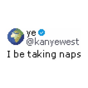 Kanye Kreuzstich Stickmuster