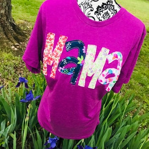 Mama Shirt / Nana / Grams / Mimi / Aunty / Grandma Embroidered shirt