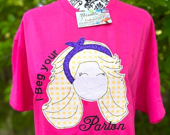 Dolly Parton Shirt / Queen of Country / Puppenkind / bestickt