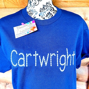 School Pride Shirt - Pearl Embroidered