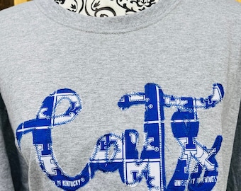 UK  CATS embroidered  Shirt