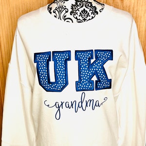 UK collegiate  GRANDMA Shirt Family name shirt